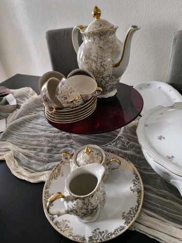 Vintage porzelan kaffe - vintage,