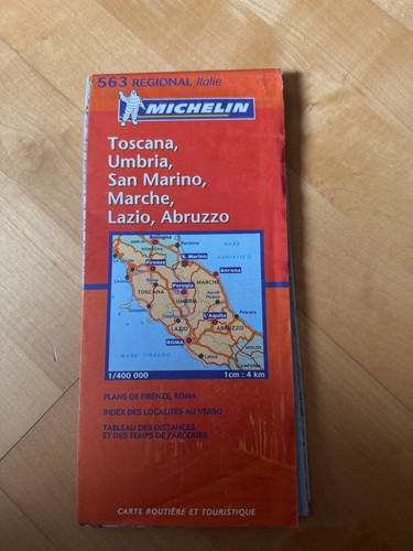 Michelin straßenkarte italien - straßenkarte,
