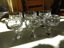 6 WMF Crystal Cabinet Likör Gläser aus Bleikristall