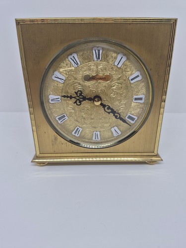 Junghans messing tischuhr - messing,