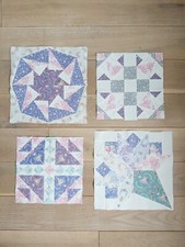 Tilda Old Rose Fertige Patchwork stücke Bernina Old Block Sampler Quilt