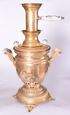 Antiker Holzkohle Samowar aus