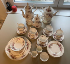 Kaffee Tee Service°Porzellan°Royal Albert, Lavender Rose°10 Pers. °49 Tlg.