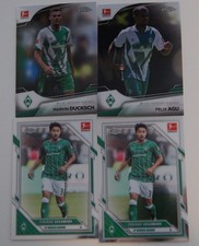 4 Sammelkarten Fußball