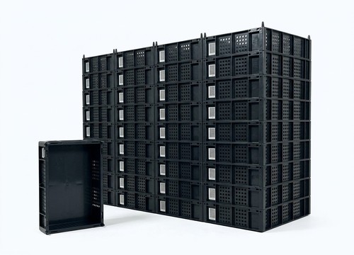 50x stapelkiste lagerkiste abs - 50x,