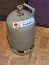 Propan-Gas-Flasche 5 kg leer - Guter Zustand 1 mal benutzt - 3400 gr. Inhalt