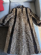 PELZMANTEL, ECHTPELZ, OZELOT