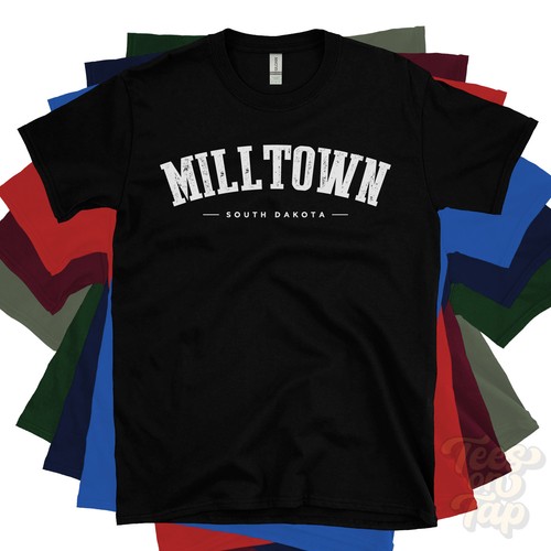 Milltown south dakota shirt - south, t-shirt