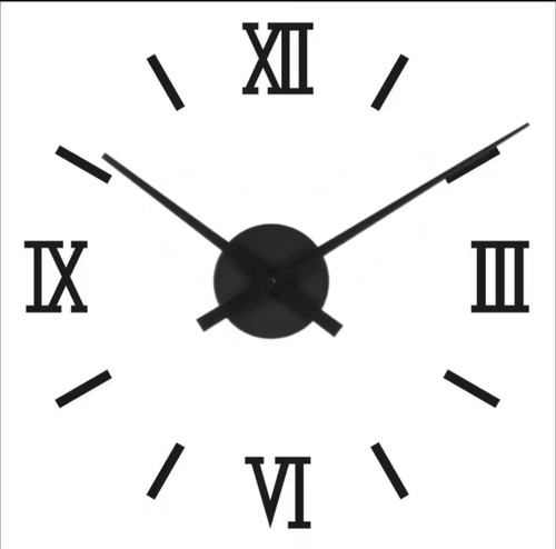 Karlsson wanduhr schwarz - karlsson, wanduhr,