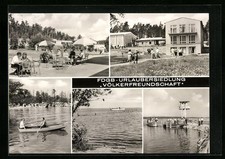 AK Klink, Kreis Waren /Müritz, FDGB-Urlaubersiedlung Völkerfreundschaft 