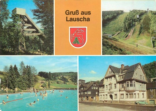Lauscha thüringen - ak,