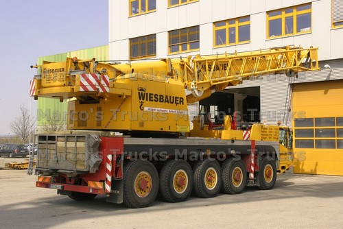 Lkw foto terex kranwagen - lkw,