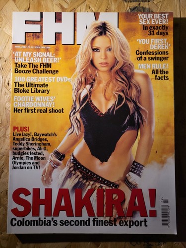 Fhm magazine april - april, 2002