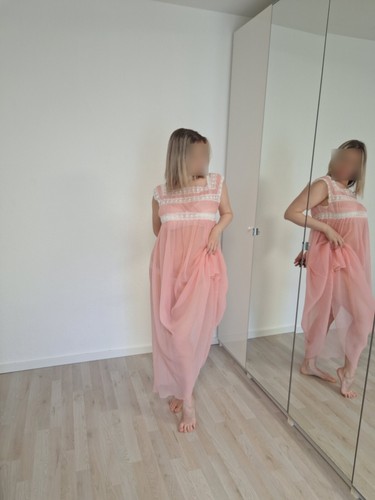 Perlon vintage nachtkleid - perlon,