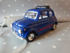 Fiat 500 Oldtimer blau