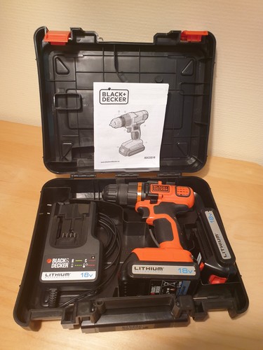 Black decker akkuschrauber - black,