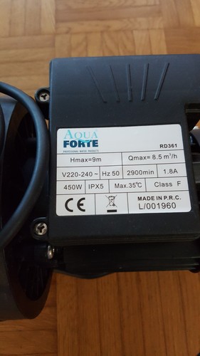 Aoua forte selbstansaugende - forte,