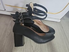 Schwarze Pumps Büro Rezeption Back Office Schuhe Gr. 38 Damen  Absatz Hotel Arbe