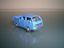 Wiking Volkswagen VW T3 Doka Doppelkabine 1. Version brilliantblau Art. 0293 01