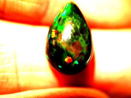 Opale äthiopischer black - :,