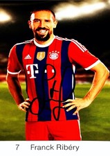 Autogramm Frank RIBERY Bayern München  81 Länderspiele Frankreich 25-6 xyz
