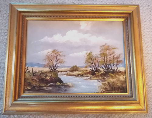 Original ölgemälde bild deko - bild,