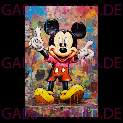 Ein porträt von micky - von, maus