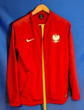 NIKE Authentic Trainingsjacke POLEN POLSKA    , Gr M,   Farbe Rot,  Gewicht 380g