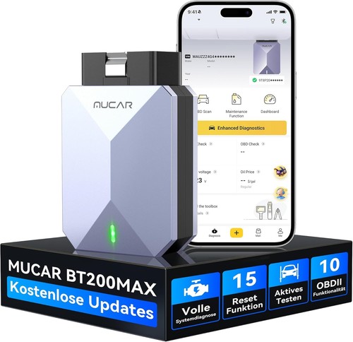 Mucar bt200 max - max, obd2