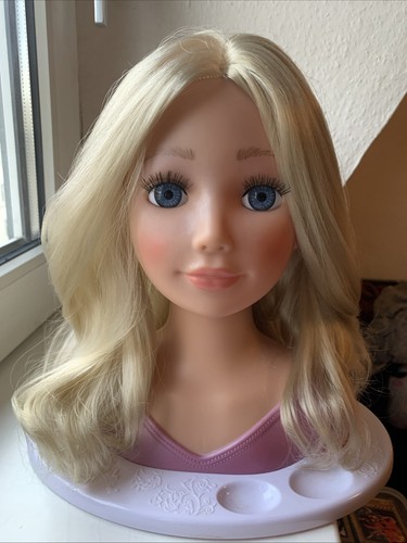 Blonde frisierpuppe - blonde,