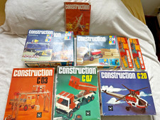 7 DDR Construction Metallbaukästen: C03, C04, 2xC06, C07, C20 und C40 - OVP