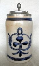 ALT Humpen Bierkrug Walzenkrug geritzt Westerwald um 1850 Krug Sammelkrüge