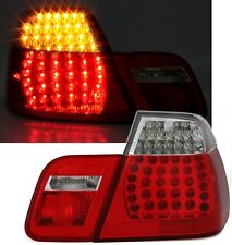 LED Rückleuchten Set für 3er BMW E46 Limousine 1998-2001 Heckleuchten Rot Weiss