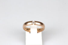 Ring 18 Karat Gold Brillant Bandring Ehering Goldring Schmuck Damen Geschenk