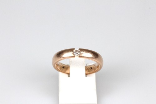 Ring karat gold brillant - 18,