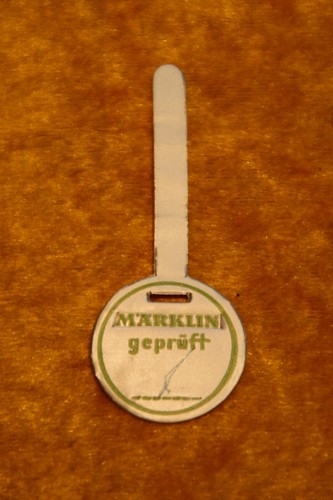 Märklin prüfsiegel grün - märklin,