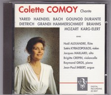 COLETTE COMOY - CHANTE YARED-HAENDEL-GOUNOD-DURANTE-GRANDI-BRAHMS-MOZART CD 