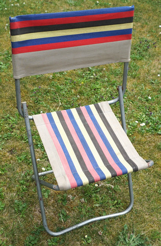 Ddr campingstuhl klappstuhl - klappstuhl, 1x