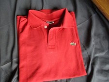 Cemise Lacoste Polo Shirt Herren Größe M  in  Rot gebraucht