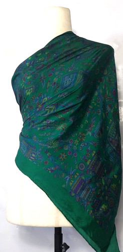 Vintage seidentuch silk - vintage, seidentuch.