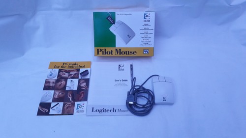 Logitech pilot mouse serial - mouse, /