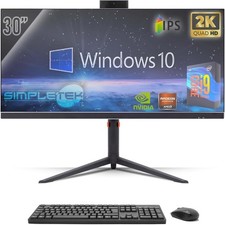 ALL IN ONE 30" Gaming 2K I9 9. Gen RAM 16GB SSD 960GB GTX 1660 6GB Win 10 AIO PC