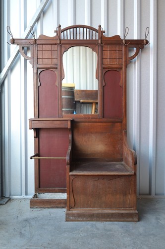 Jugendstil garderobe antik - jugendstil, um