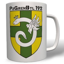 PzGrenBtl 192 Panzergrenadierbataillon Wappen Abzeichen Emblem Tasse #5460