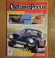 🚗 Oldtimer Praxis Juni 6/2003, TVR 2500, Renault R4, Borgward Hansa 1800, NSU 