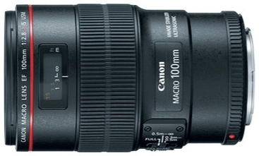 Canon EF 100 mm F/2.8 USM L IS Macro Objektiv