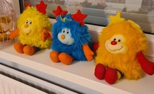 Regina Regenbogen - Sternwichtel von 1983 Hallmark Mattel Gelb Orange Blau 30 cm