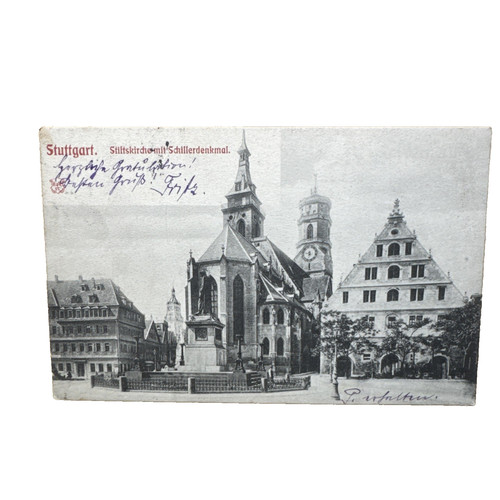 Postkarte stuttgart - ak,