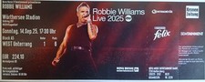 Robbie Williams Ticket Klagenfurt