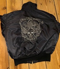 ? Herren USA Alpha Jacke Selten  026200  Code 3A382 Größe L ? CWU 45 schwarz